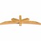Ekena Millwork Alberta Rough Sawn Timber Gable Bracket, Western Red Cedar, 72"W x 21"H x 4"D x 4"F, 7/12 Pitch GBW072X21X0404ALB00RWR - alternate 5